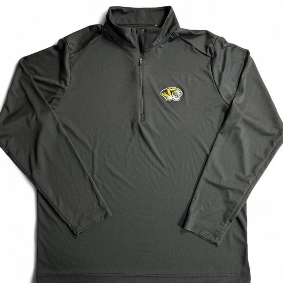 Antigua Mizzou Tigers Embroidered Quarter Zip Pullover | Size L | Official NCAA - Picture 1 of 8